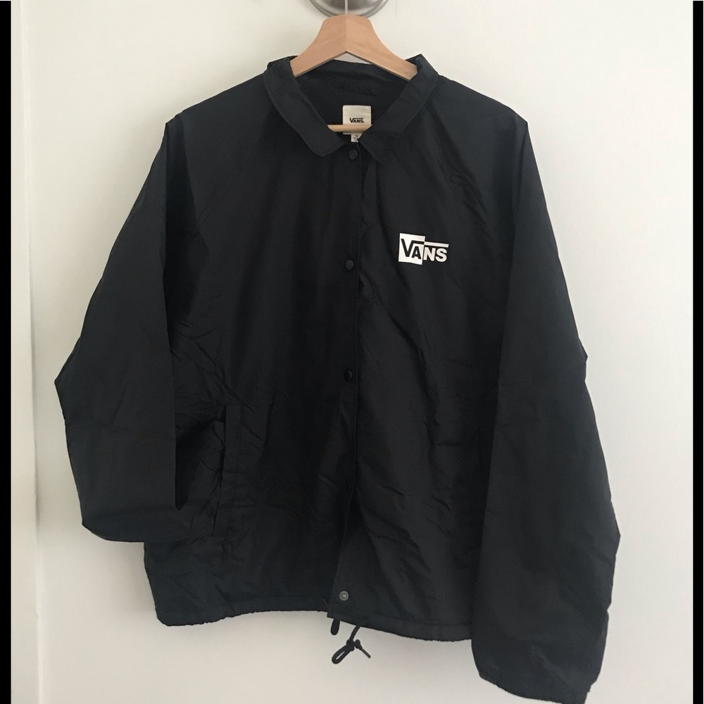 Checked Vans Windbreaker